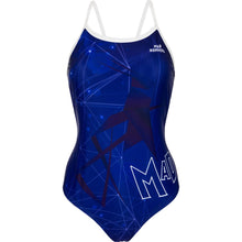 Load image into Gallery viewer, Blue Hopper SPACE Swimsuit - Mad Hoppers
