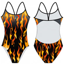 Load image into Gallery viewer, Mad Flames Swimsuit | Sizzle in Style - Mad Hoppers
