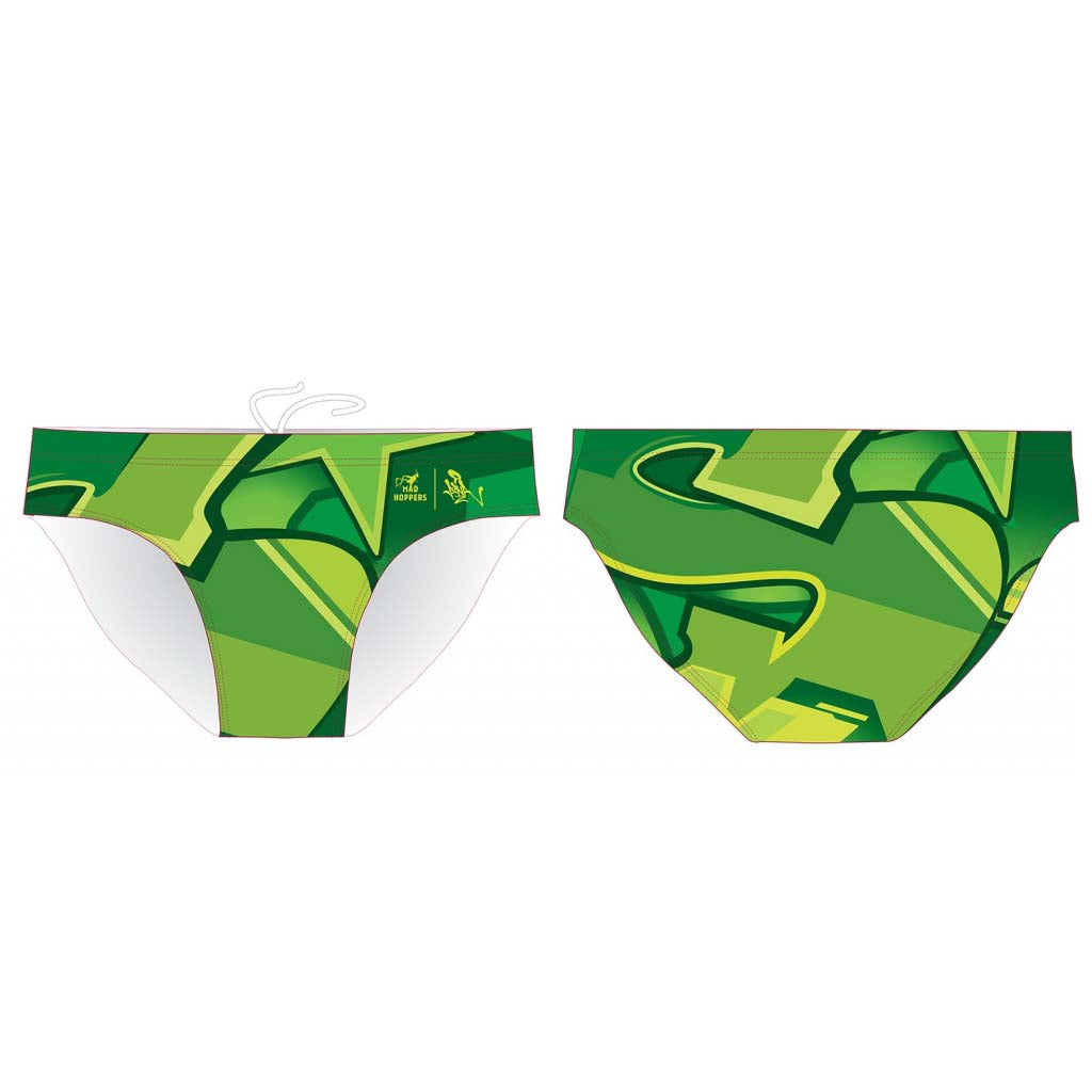 Green Style Star Men's Briefs - Mad Hoppers