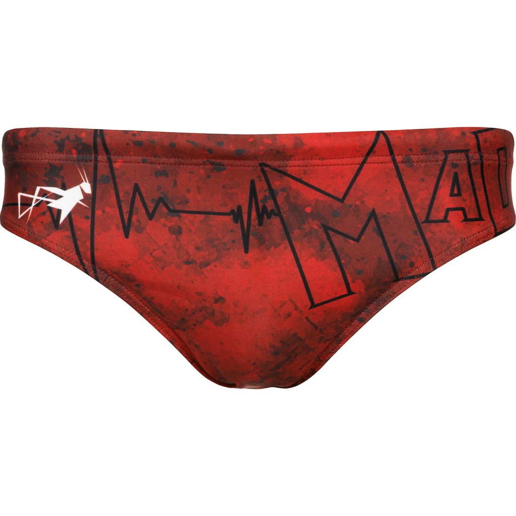 Passion Dark Red Men's Brief | Bold Comfort - Mad Hoppers