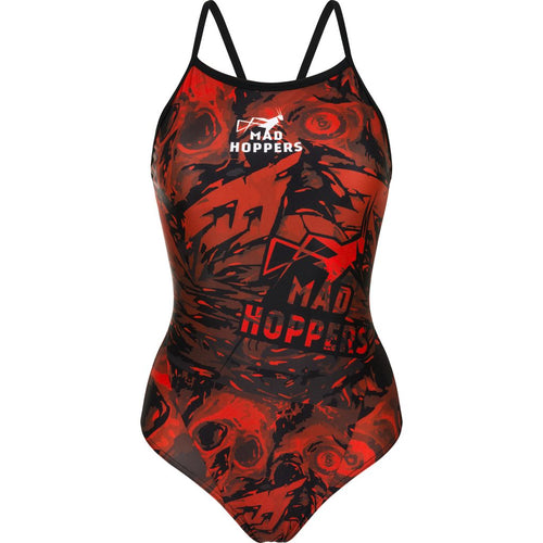 Hell's Gate Red Swimsuit | Make a Splash - Mad Hoppers