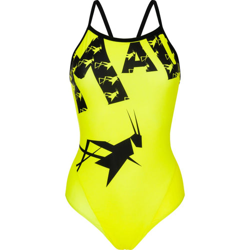 Neon Yellow Swimsuit | Vibrant Swimwear - Mad Hoppers