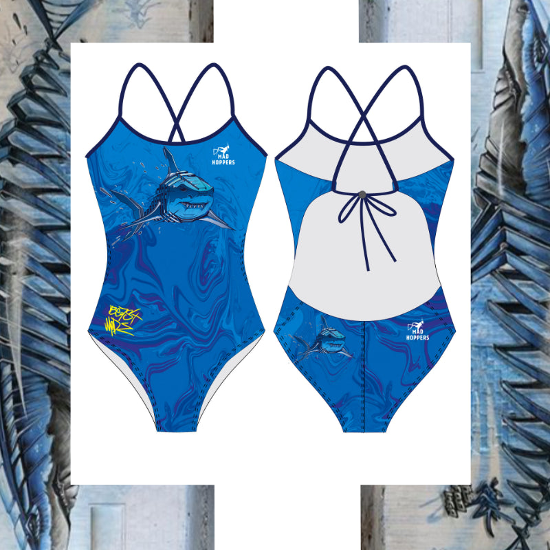 Beast Mode (blue) | Swimsuit - Mad Hoppers