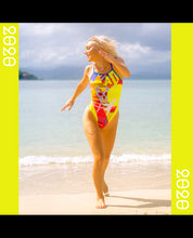 Cargar imagen en el visor de la galería, Chido Mexico Neon Vibrant Swimsuit - Mad Hoppers
